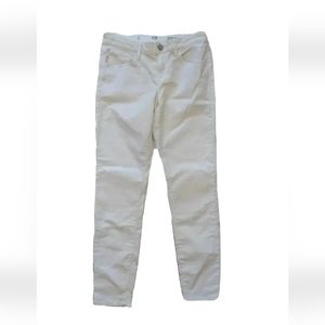 So Authentic American Heritage Women's White Jegging Skinny Pants Size 9 Cotton